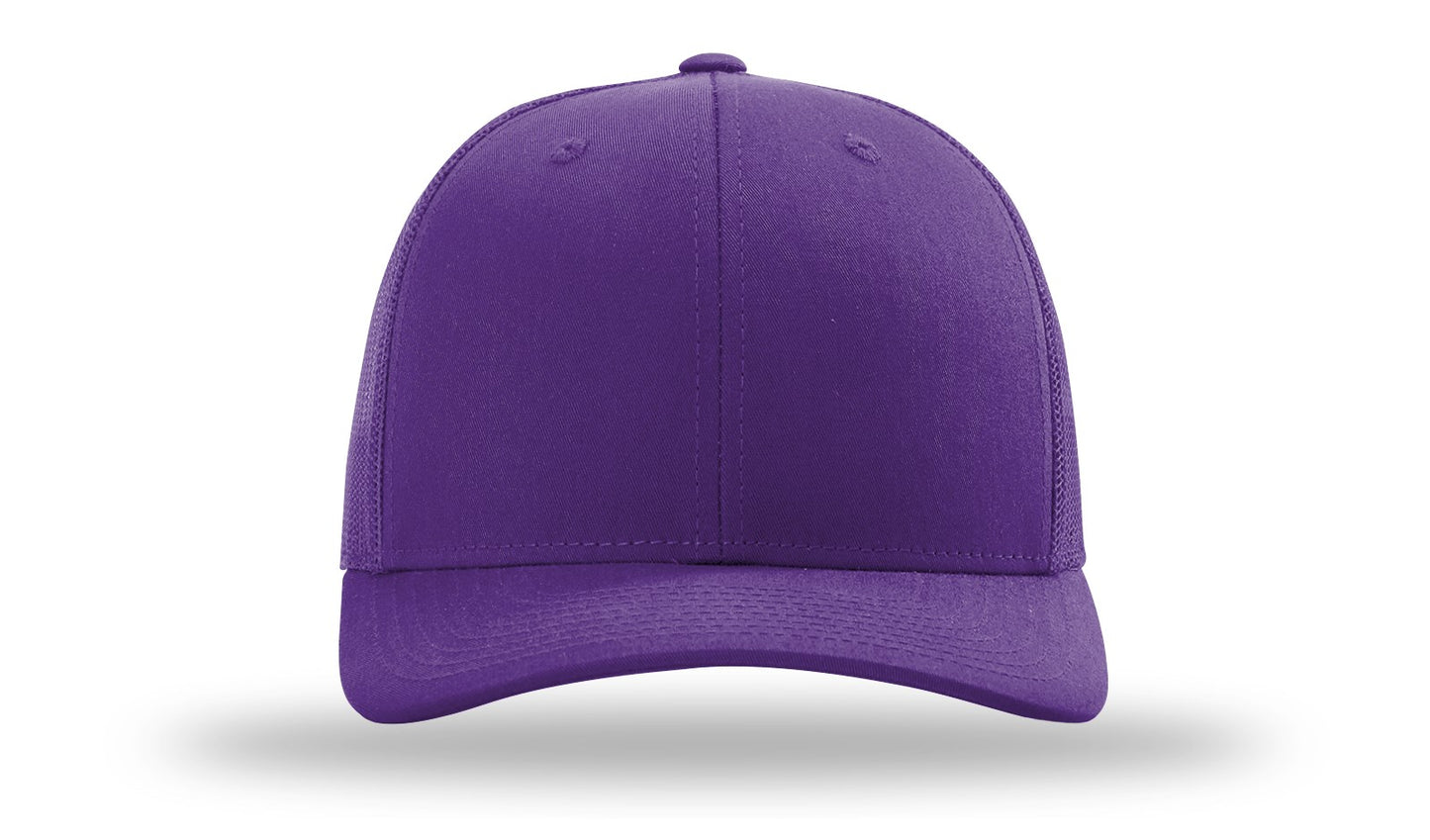 112 Richardson Snapback Solid Purple