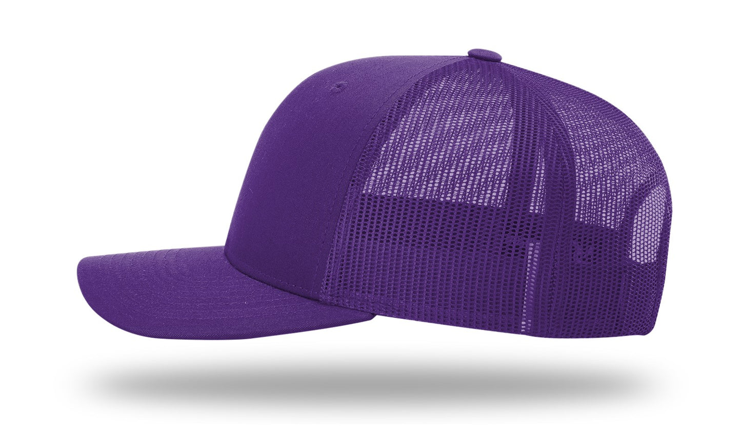 112 Richardson Snapback Solid Purple