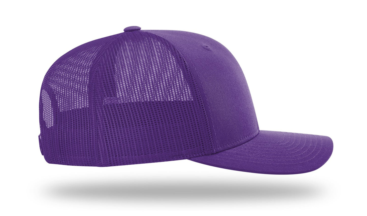 112 Richardson Snapback Solid Purple