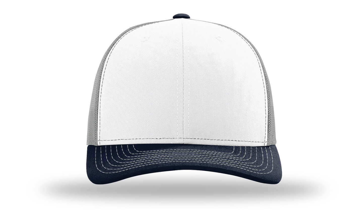 112 Richardson Snapback White/Aluminum/Navy