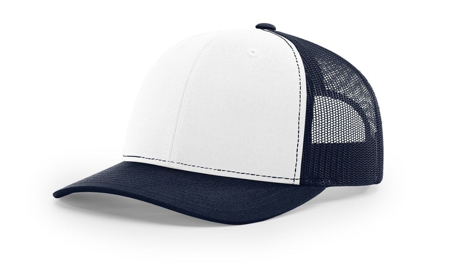 112 Richardson Snapback White/Navy