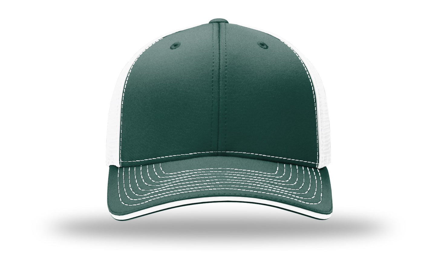 Copy of 172 Sports mesh R-Flex Solid Dark Green/White