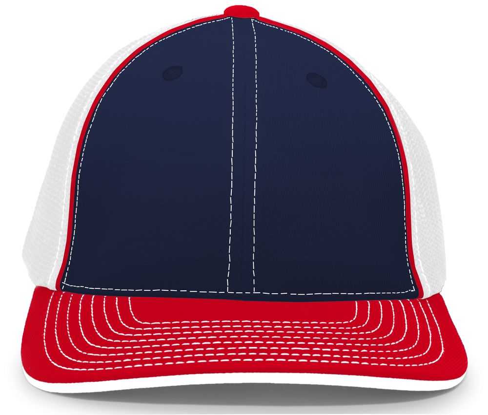 404M Pacific Flexfit Navy/White/Red