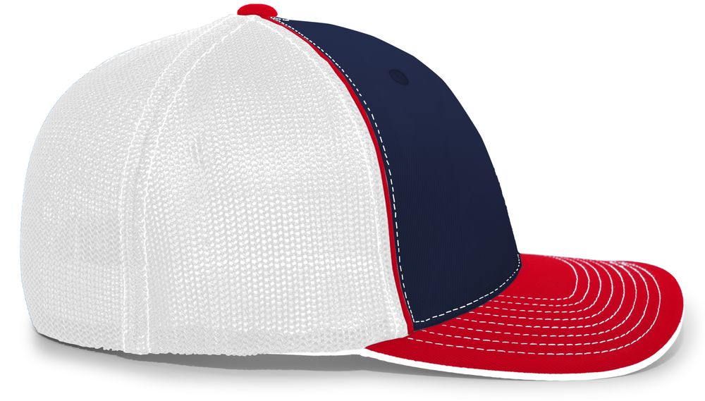 404M Pacific Flexfit Navy/White/Red