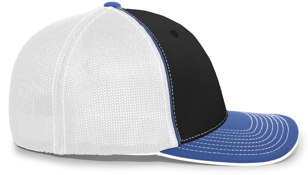 404M Pacific Flexfit Black/White/Royal