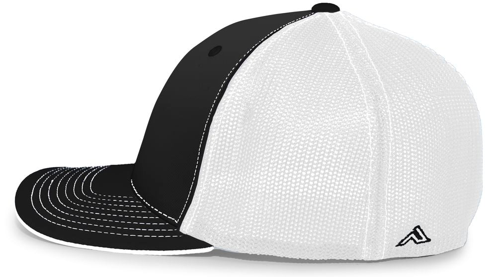 Copy of 404M Pacific Flexfit Black/White/Black