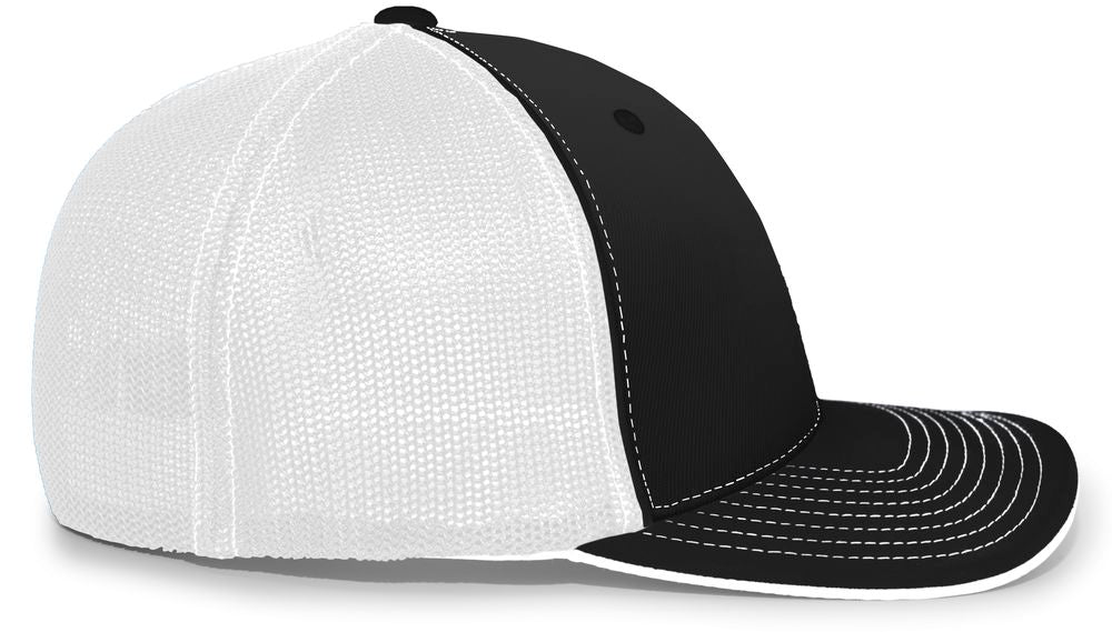 Copy of 404M Pacific Flexfit Black/White/Black