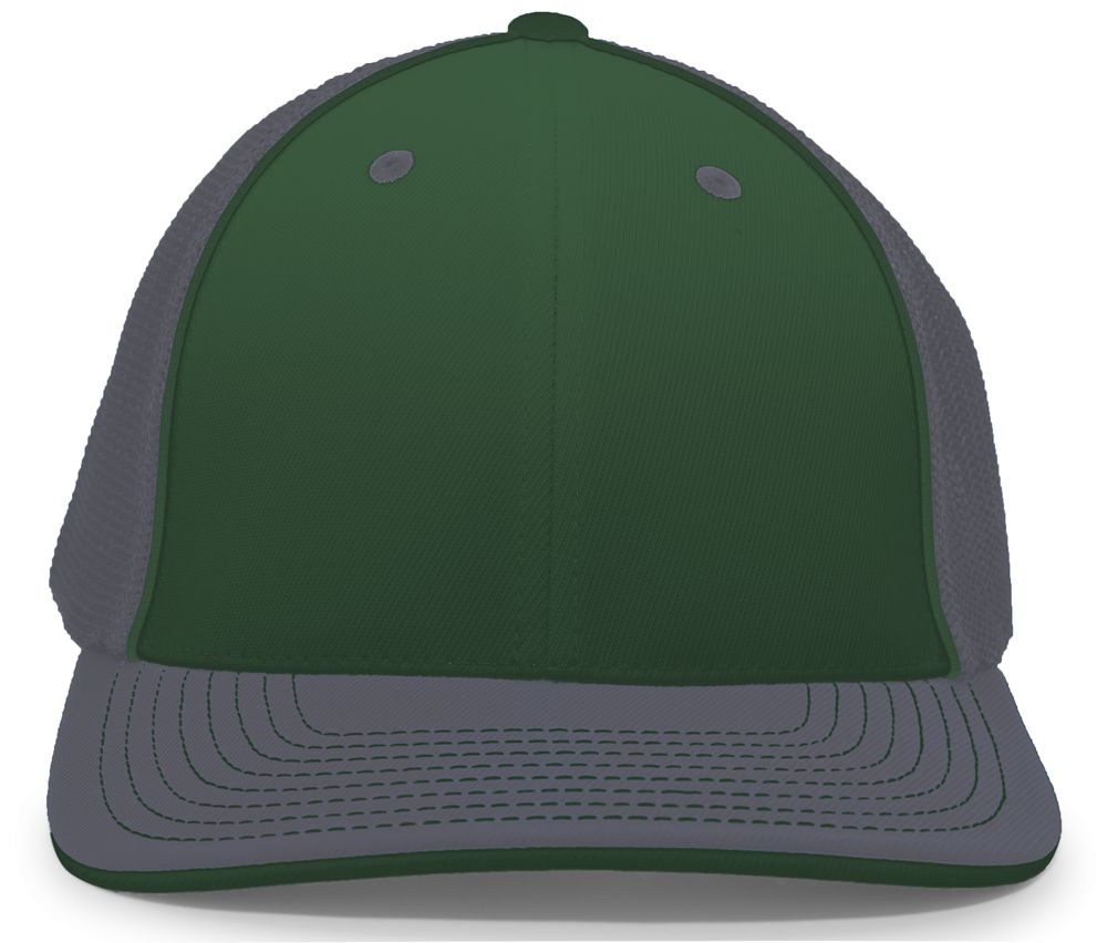 404M Pacific Flexfit Dark Green/Graphite/Graphite