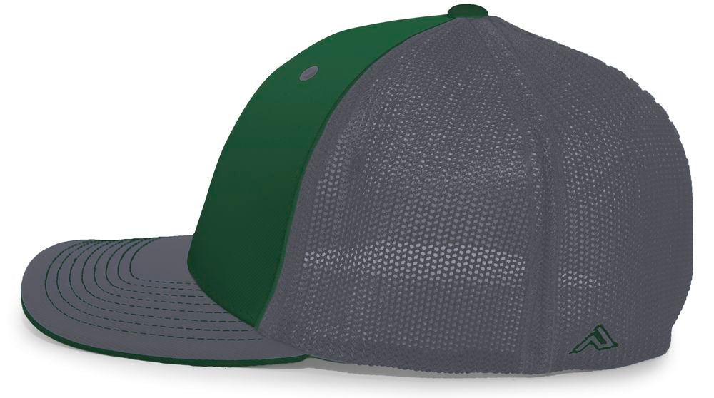 404M Pacific Flexfit Dark Green/Graphite/Graphite